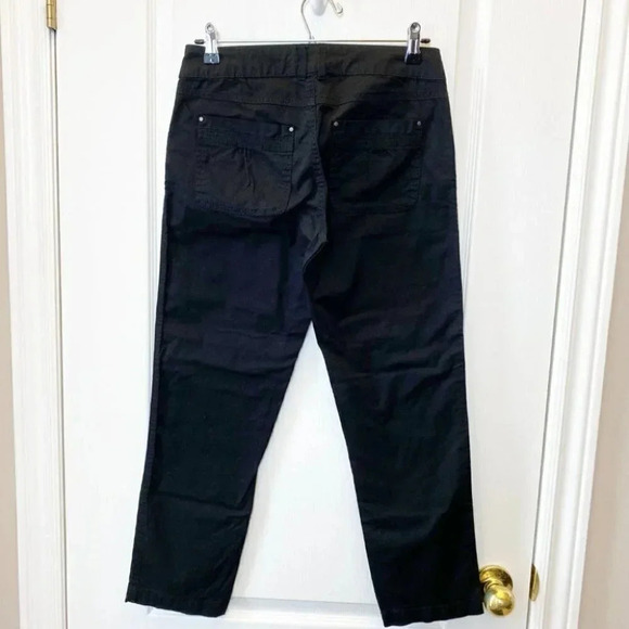 Ricki's Cropped Ankle Pants Black Cotton Capri Mid Rise Size 2 NWOT - Picture 13 of 15
